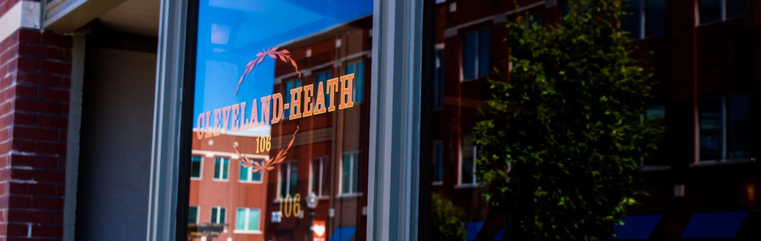 The Cleveland-Heath storefront on Main Street